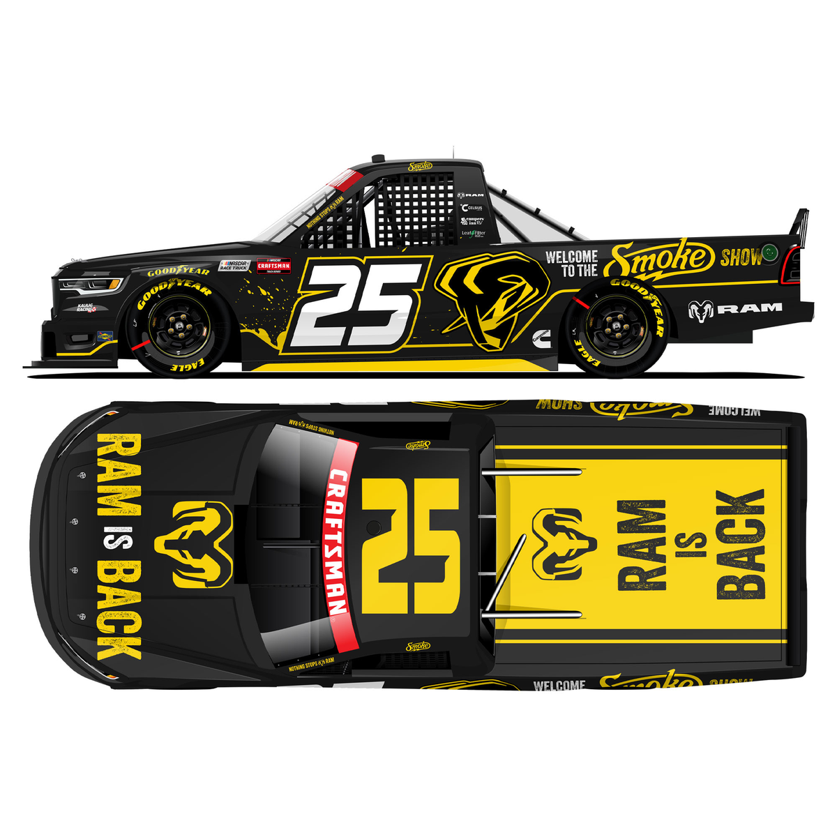 Tony Stewart 2026 Ram Trucks 1:24 Diecast