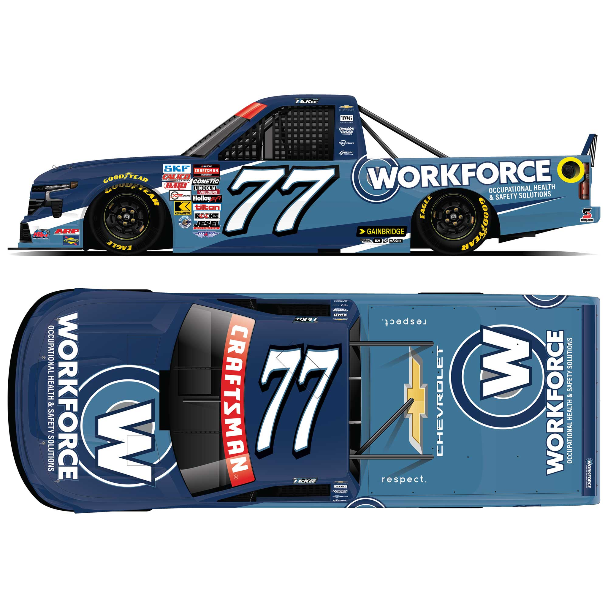 Tristan McKee 2026 Workforce 1:64 Diecast