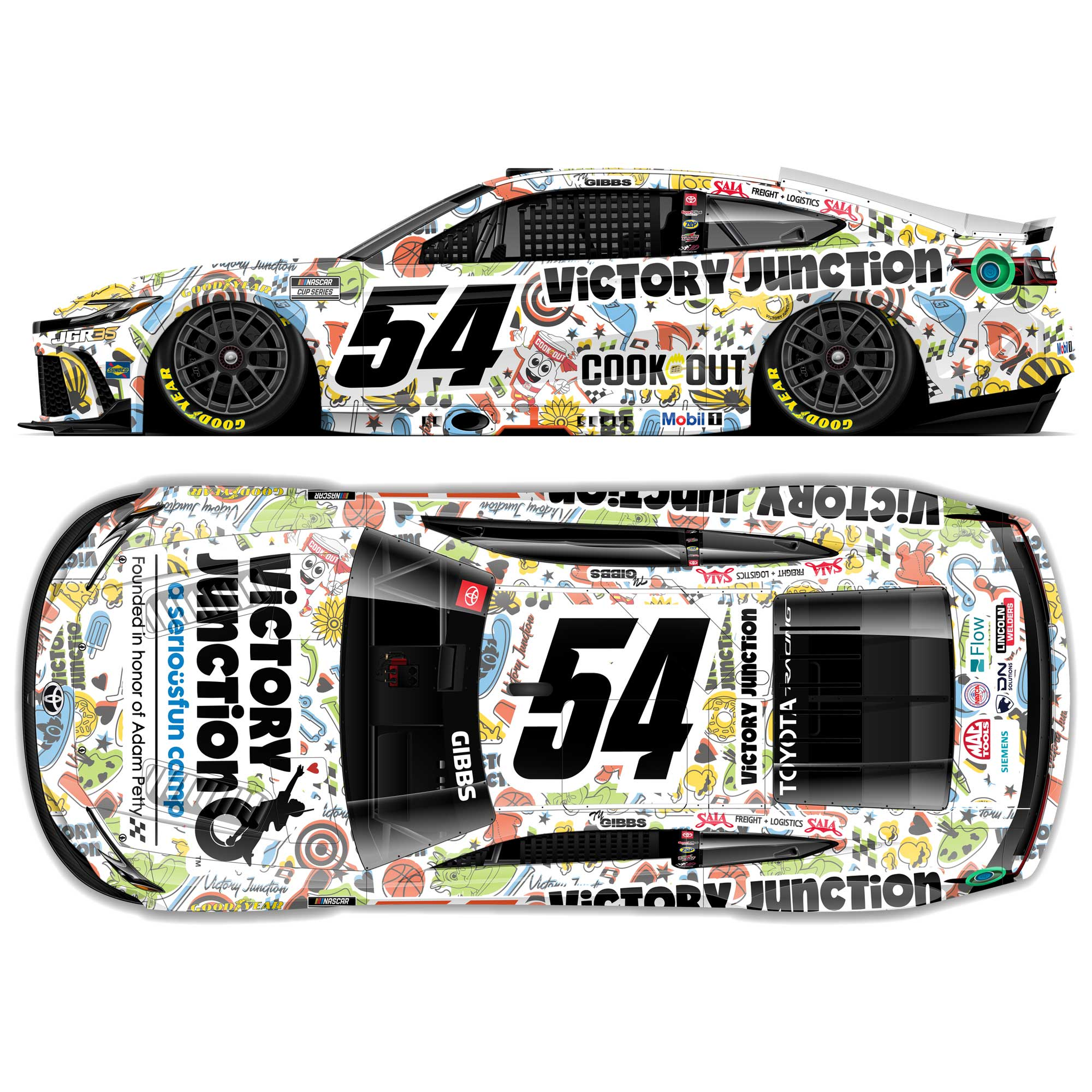 Ty Gibbs 2026 Victory Junction 1:24 Diecast