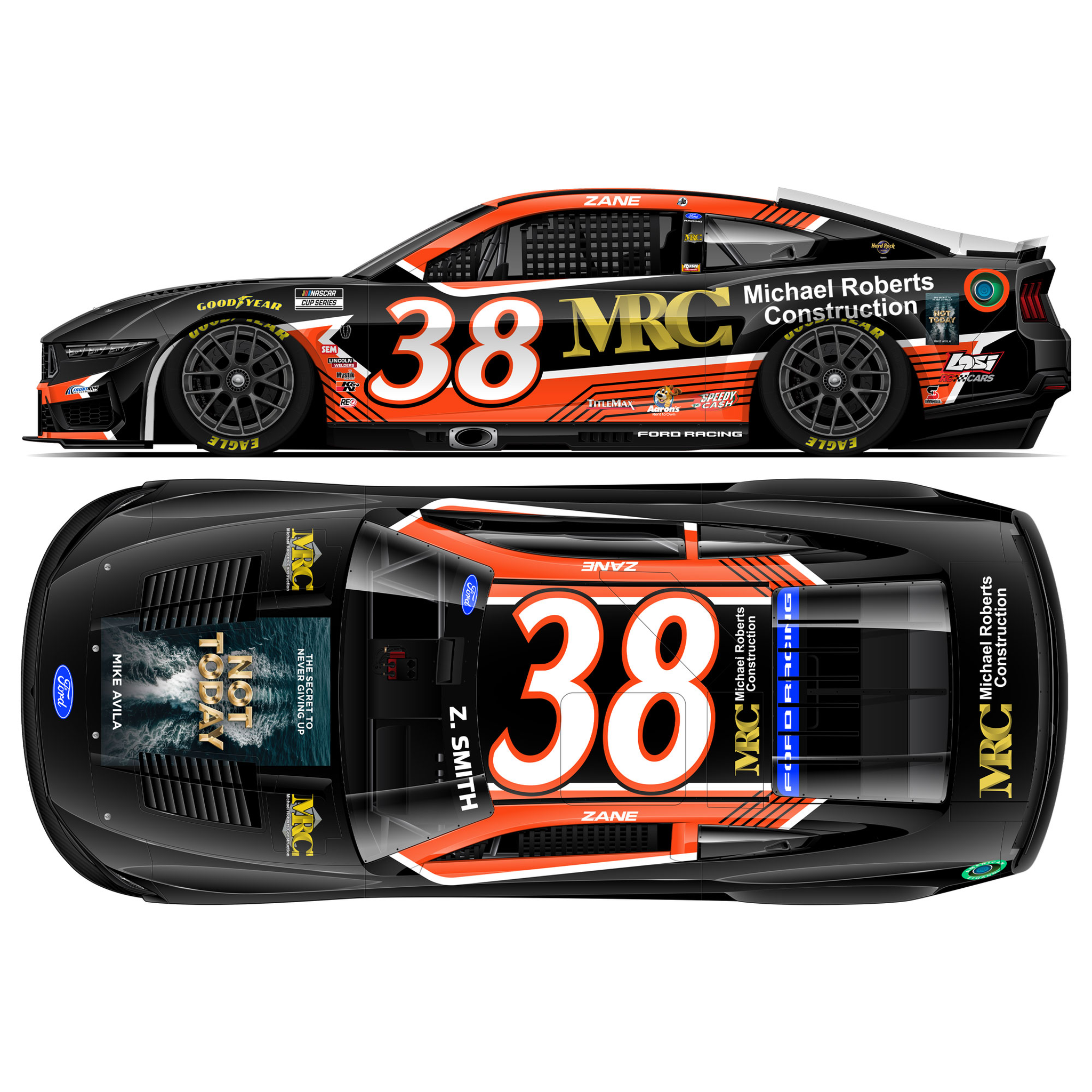 Zane Smith 2026 Michael Roberts Construction / “Not Today” 1:64 Diecast
